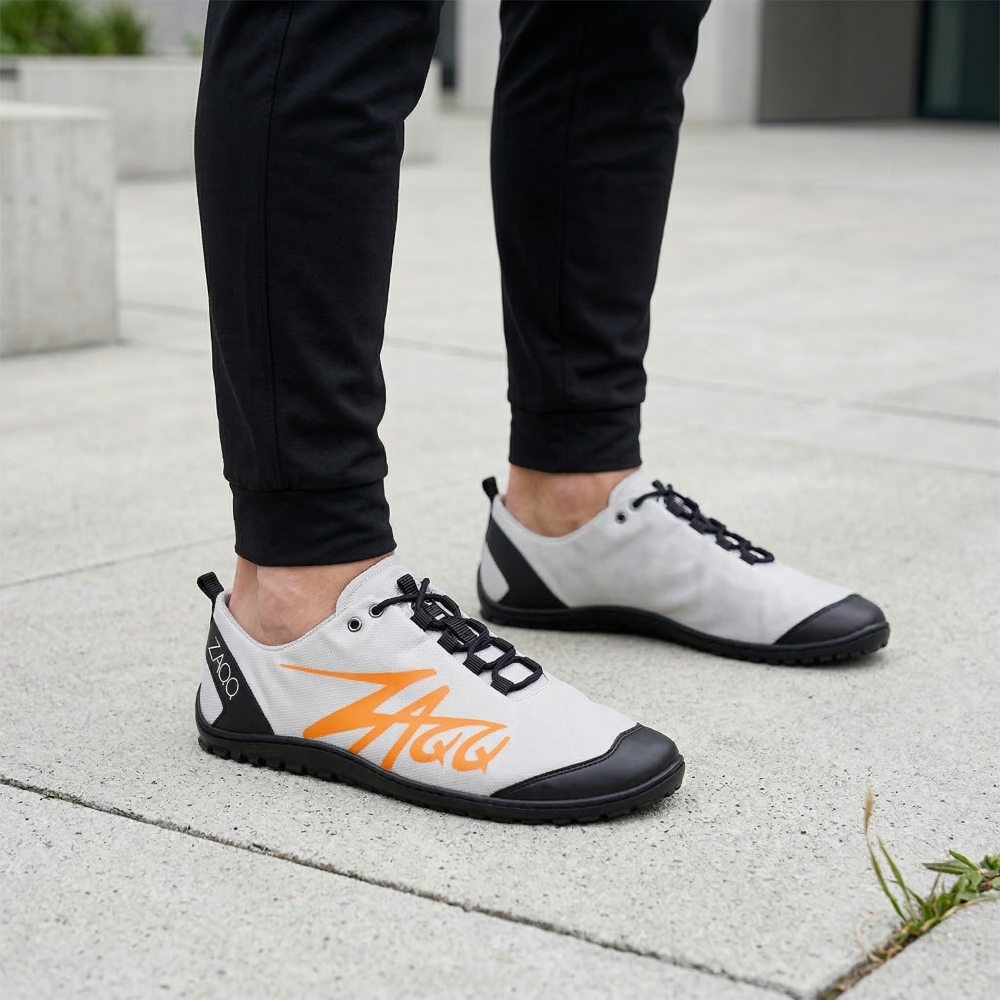 Sqim grijs oranje