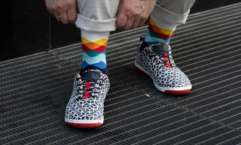 ABEQ Grey Red
