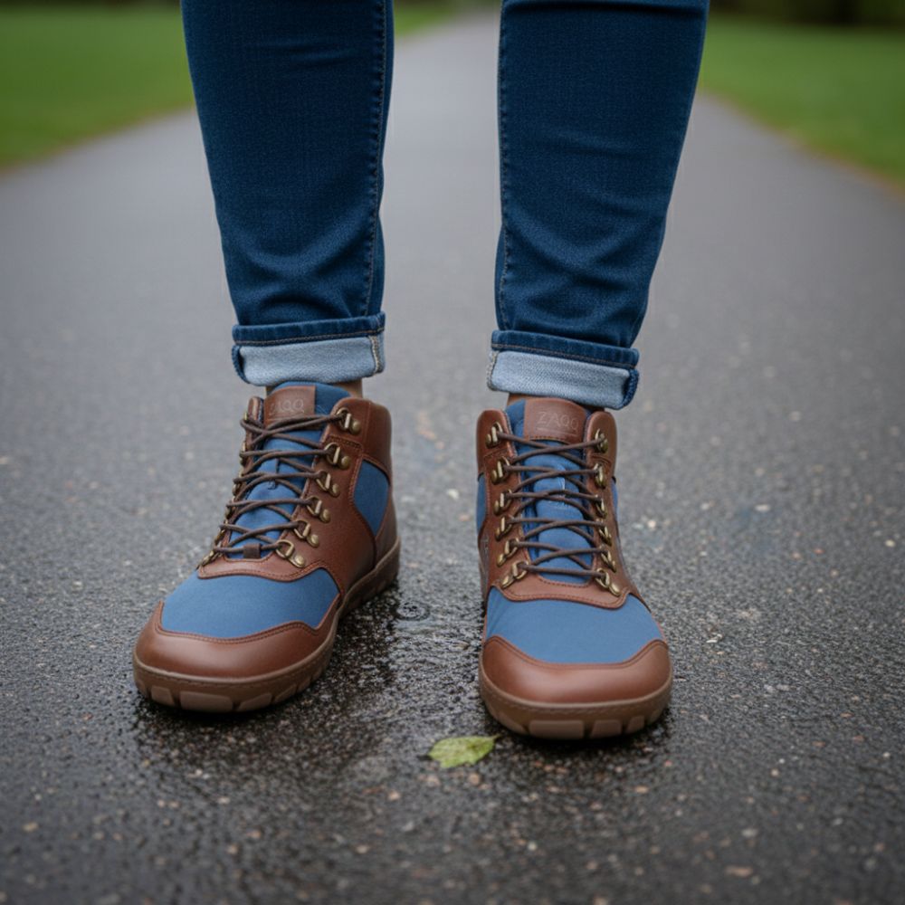 Hiqe mid vegan blauw waterdicht