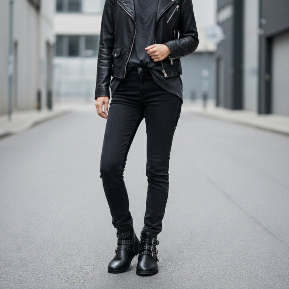 Qlance zwarte zilveren vlakte