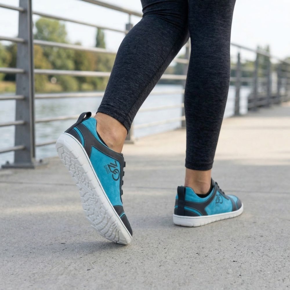 Sqill turquoise zwart