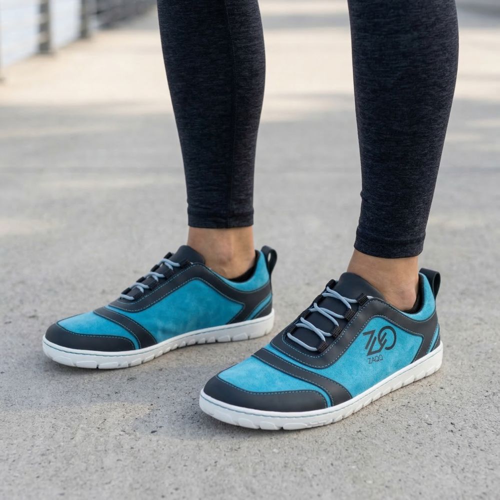 Sqill turquoise zwart