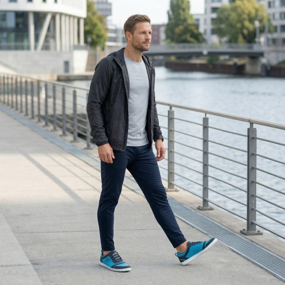 Sqill turquoise zwart