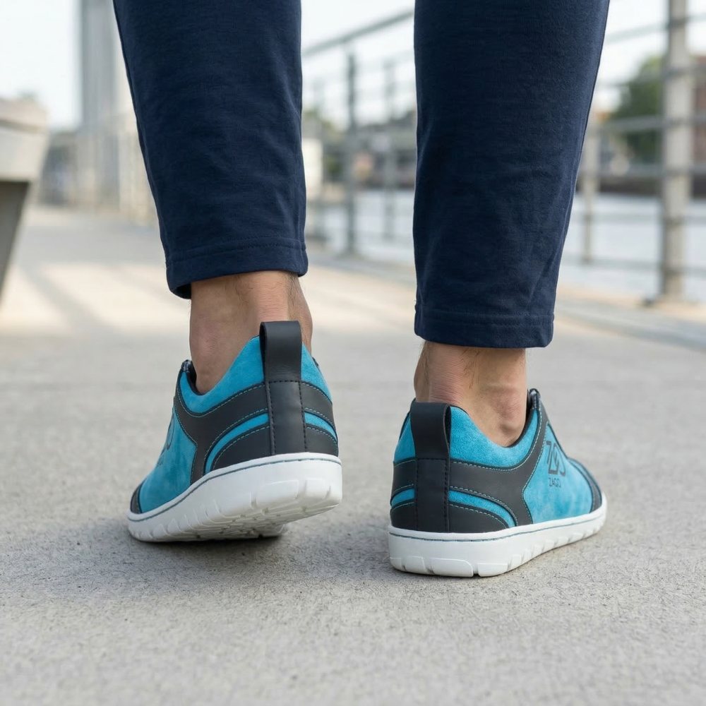 Sqill turquoise zwart