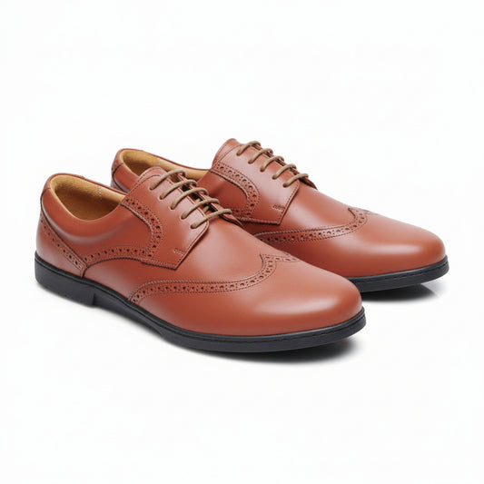 Briq brogue cognac