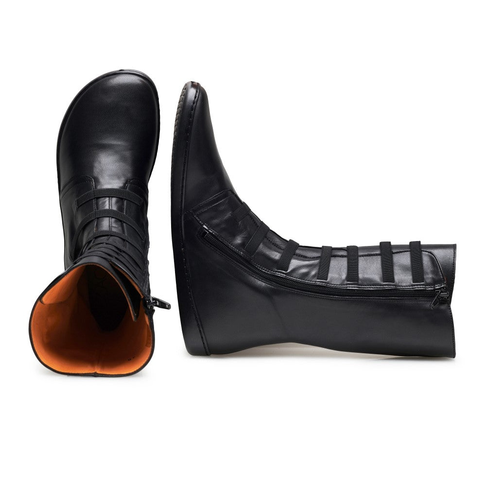 Attraqt stretch nappa zwart