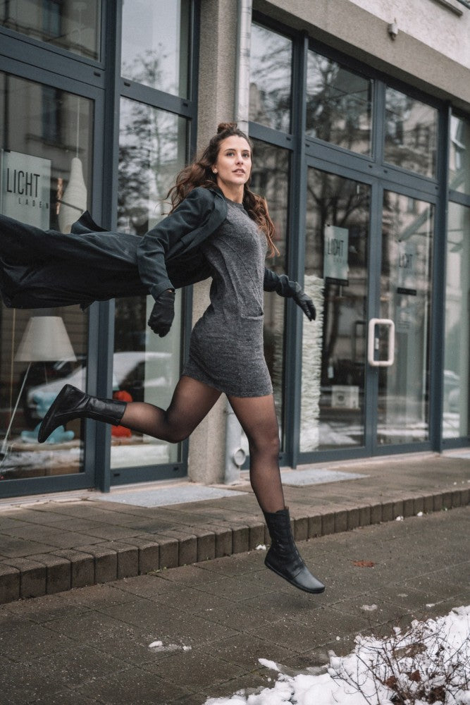 Attraqt stretch nappa zwart